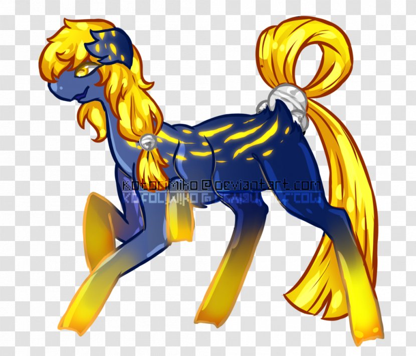 Horse Carnivora Character Clip Art - Night Glitter Sky Transparent PNG