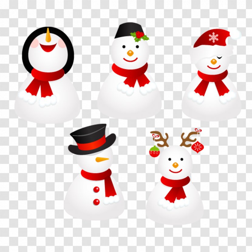 ICO Christmas Snowman Icon - Fictional Character - Smiling Transparent PNG