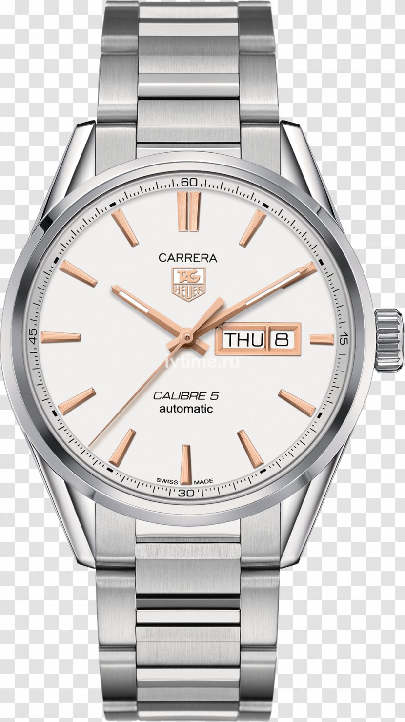 TAG Heuer Carrera Calibre 5 Day-Date Automatic Watch - Tag 16 Daydate Transparent PNG