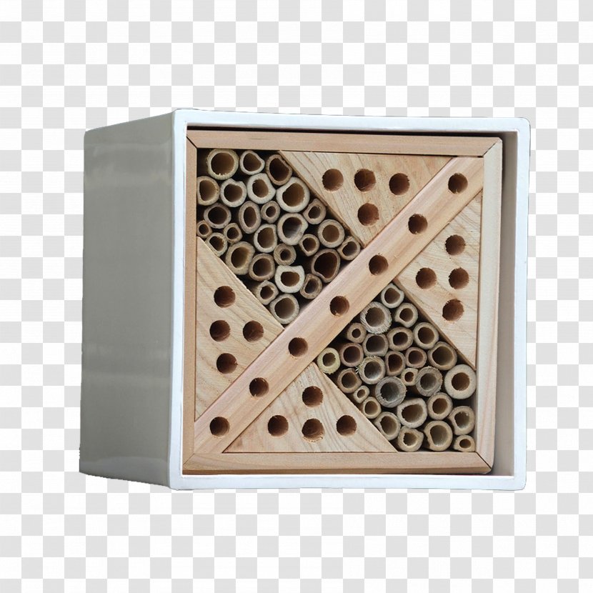 Bee Insect Hotel Pollination Garden Transparent PNG
