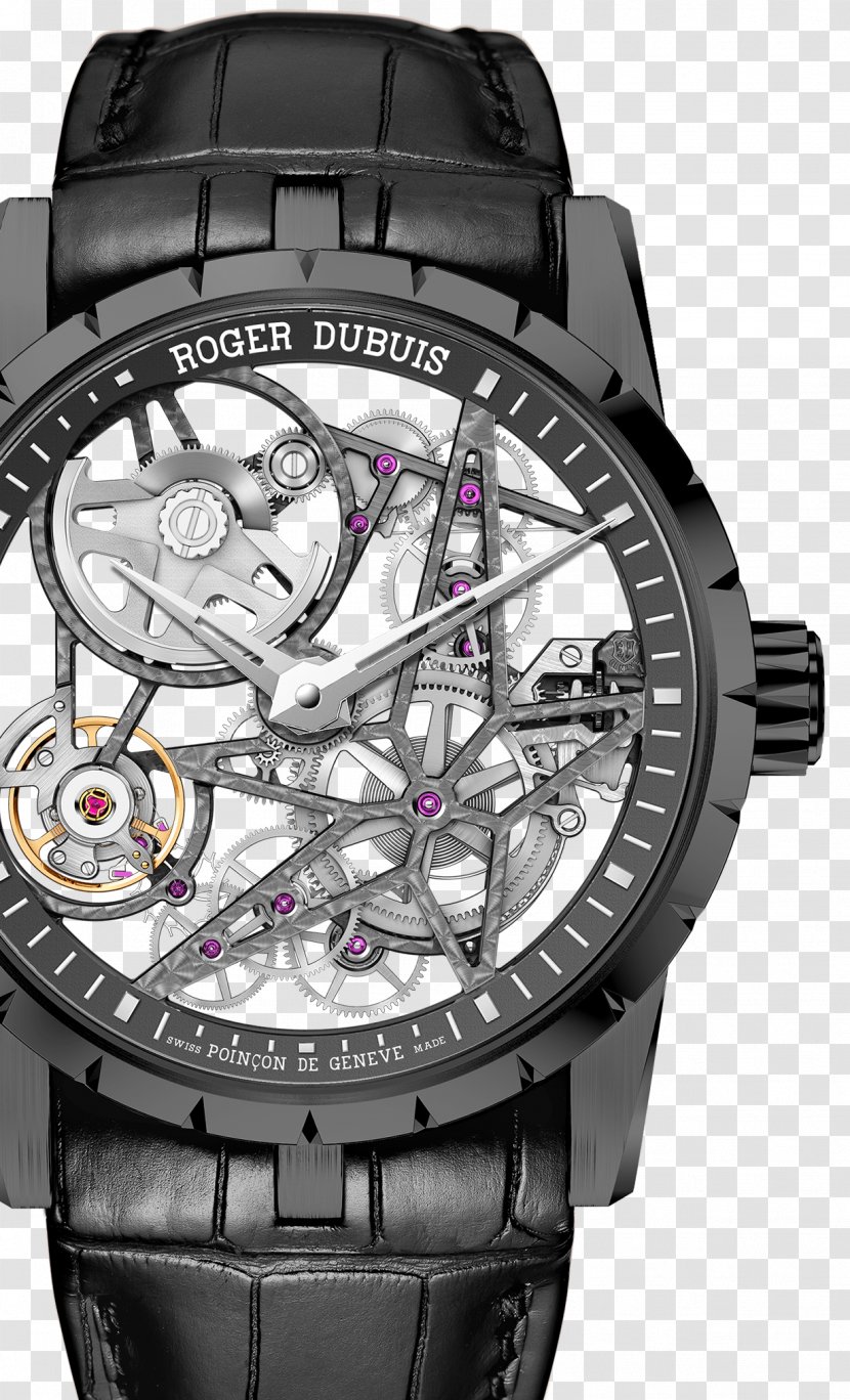 Roger Dubuis Automatic Watch Bucherer Group Watchmaker - Skeleton Transparent PNG