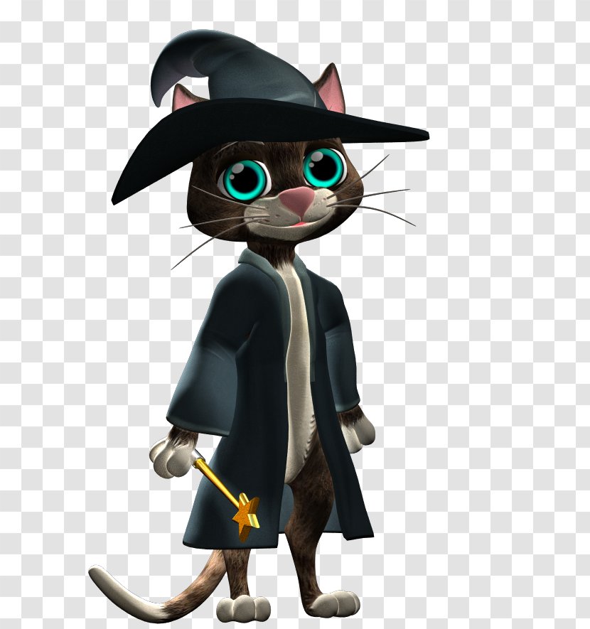 Farmerama Hexenkatze: Roman Cartoon Illustration Bigpoint Games - Character - Witch Cat Transparent PNG