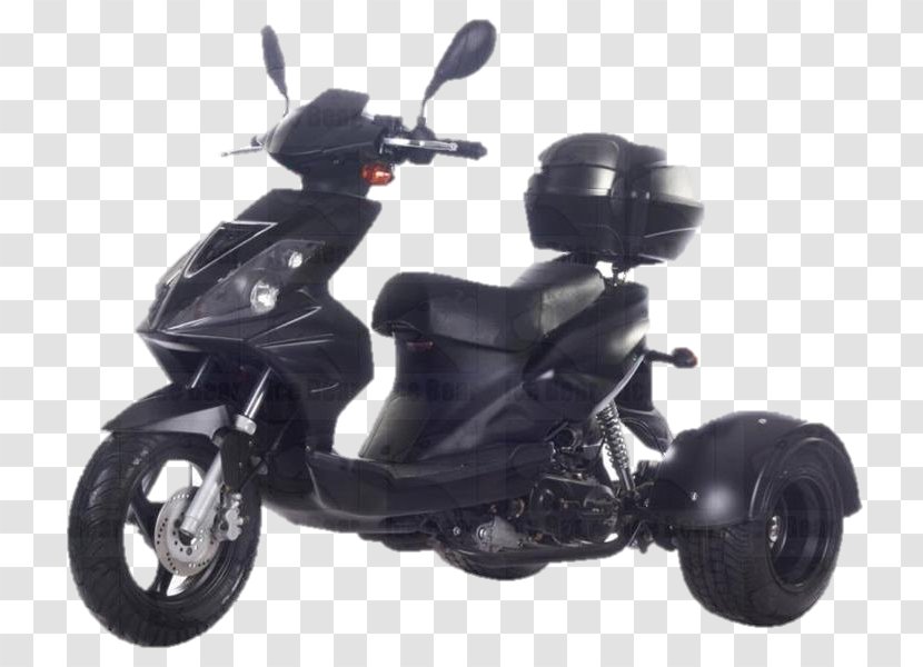 Car Scooter Motorcycle Moped Motorized Tricycle - Gas Motor Scooters Transparent PNG