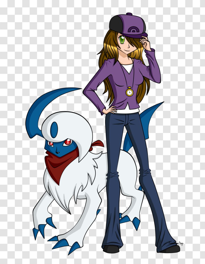 Pokémon X And Y Starfire Absol Serena - Watercolor - Aya Transparent PNG