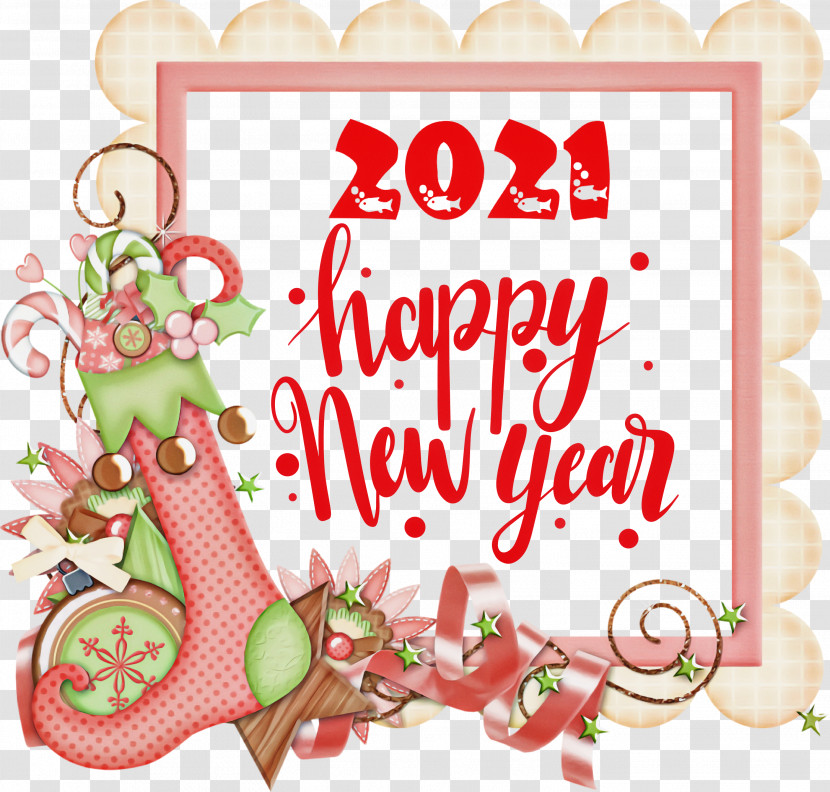 2021 Happy New Year 2021 New Year Transparent PNG