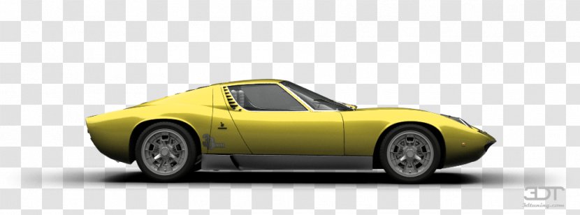 Lamborghini Miura Car Automotive Design Motor Vehicle - Model Transparent PNG