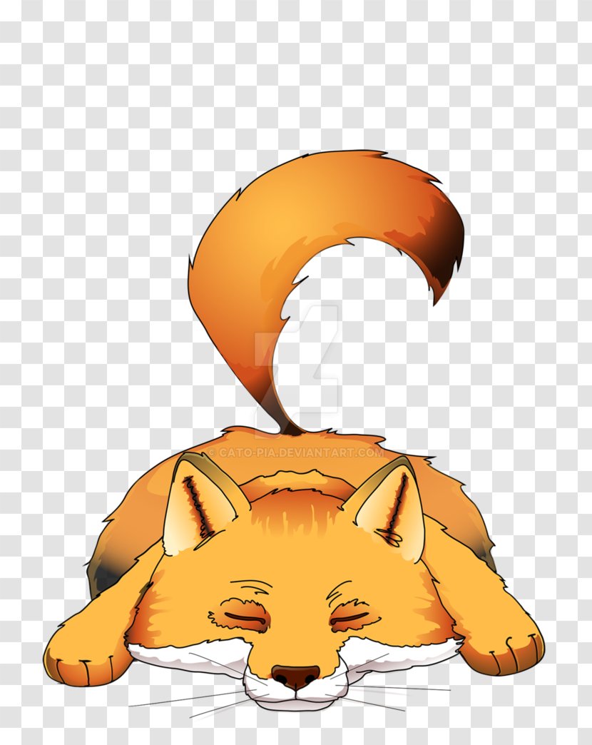 Whiskers Cat Red Fox Tiger Illustration - Cartoon Transparent PNG