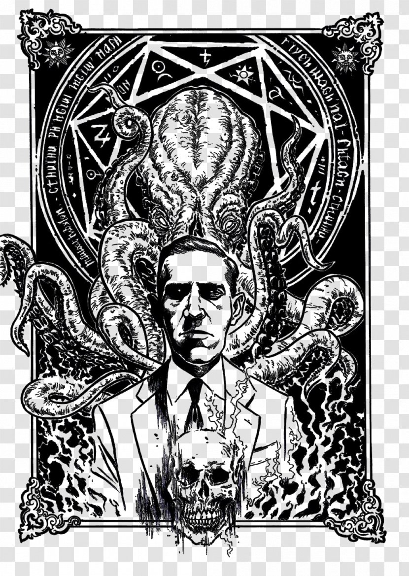 H. P. Lovecraft The Call Of Cthulhu Lovecraftian Horror Art - Dark Fantasy Transparent PNG