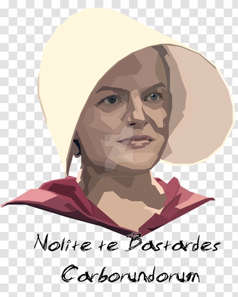 T-shirt Hoodie Sweater Offred - Portrait - Elizabeth Moss Transparent PNG