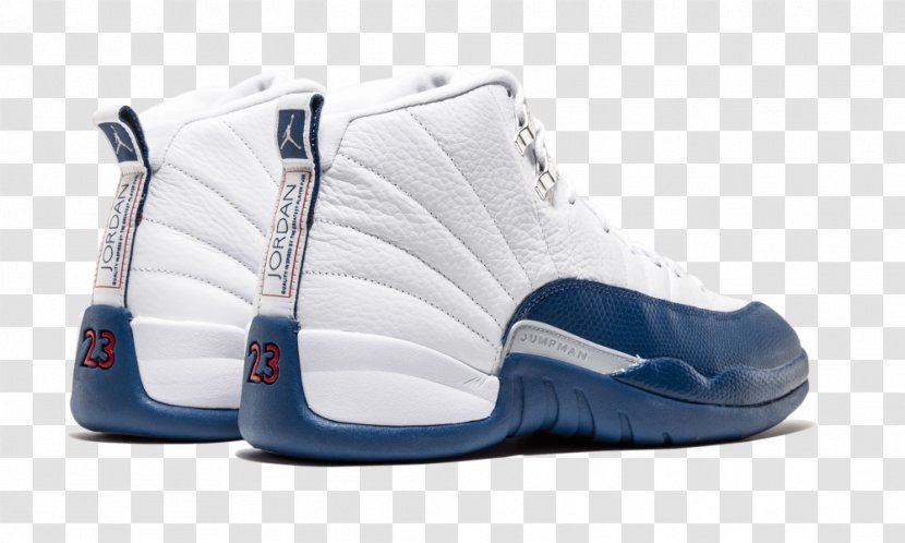 Air Jordan 12 French Blue Retro 'French Blue' 2016 Mens Sneakers 130690 113 Nike XII - Amazon All Shoes Transparent PNG