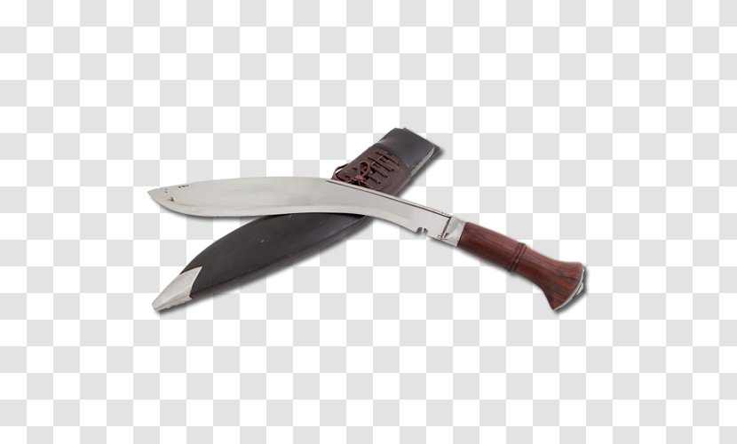 Bowie Knife Hunting & Survival Knives Kukri Blade - Utility Transparent PNG