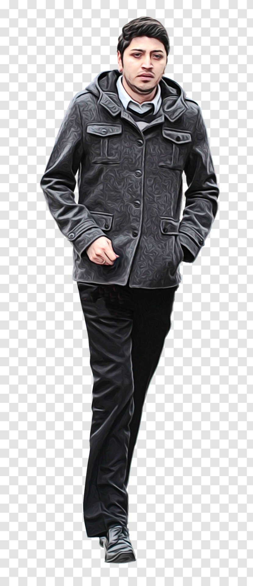 Dress Shirt Collar MASCOT Workwear Jacket - Sleeve Transparent PNG