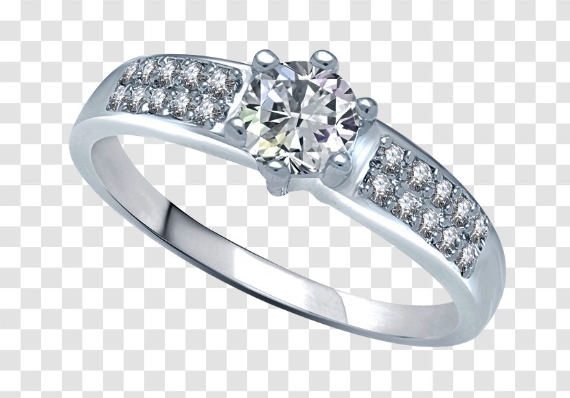 Wedding Ring Jewellery - Diamond Transparent PNG
