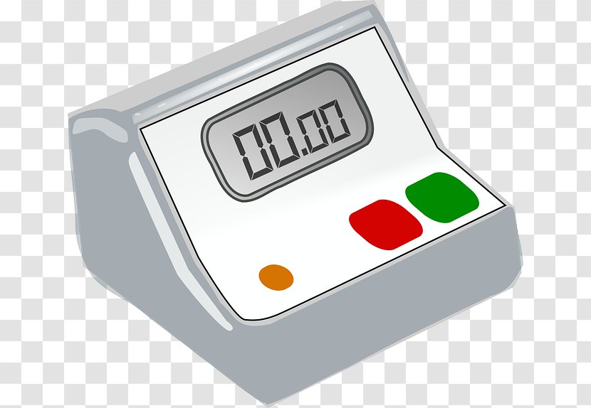 Stopwatch Clip Art - Digital Clock - Electricity Transparent PNG