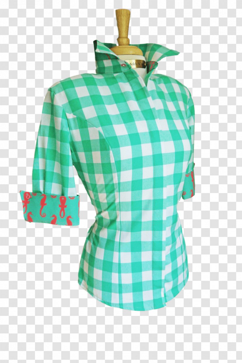 Blouse Dress Collar Sleeve Button - Shirt Transparent PNG