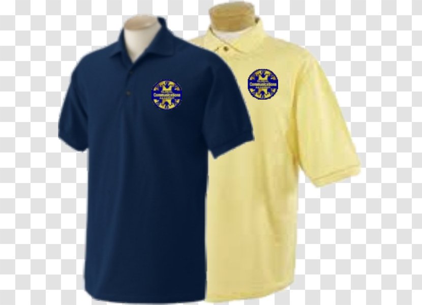 T-shirt Polo Shirt Sleeve Piqué - Sports Uniform - Maize South Middle School Transparent PNG