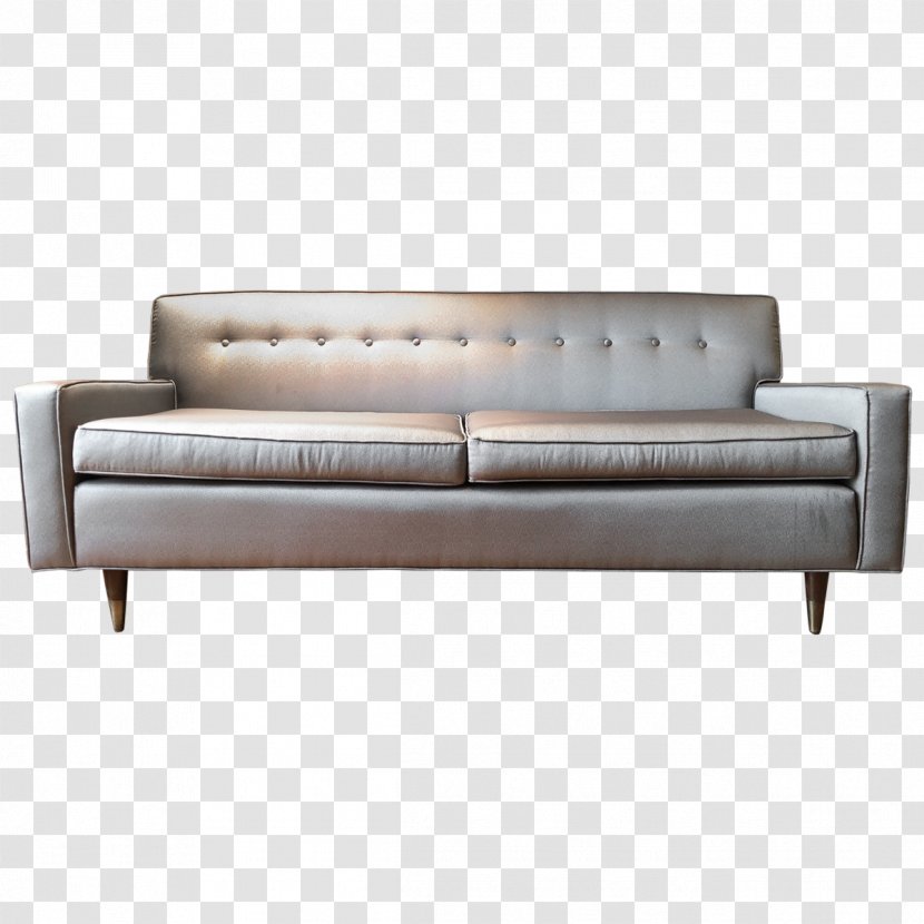 Loveseat Sofa Bed Couch - Mid Century Transparent PNG