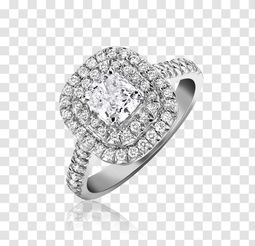 Engagement Ring Diamond Jewellery Solitaire - C W Sellors Jewellers - Platinum Transparent PNG