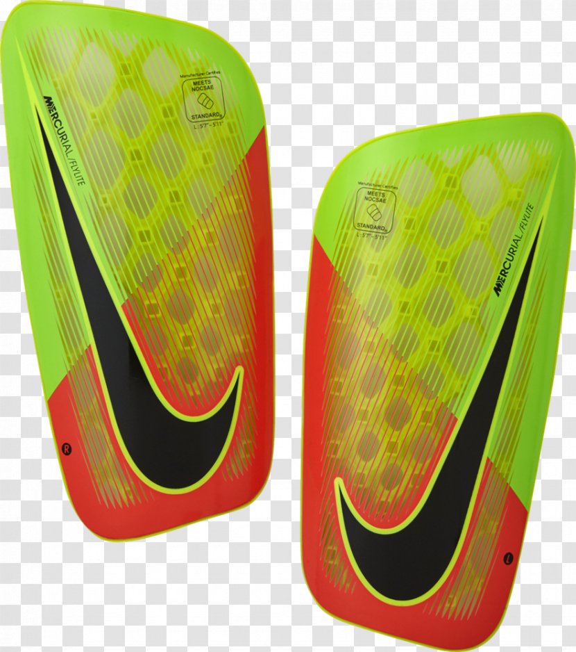 Shin Guard Protective Gear In Sports Nike Mercurial Vapor Football - Calf Transparent PNG