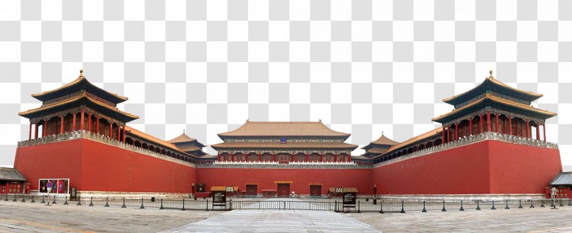 Forbidden City Meridian Gate Hall Of Supreme Harmony Monument To The Peoples Heroes Imperial City, Beijing - Palace Transparent PNG