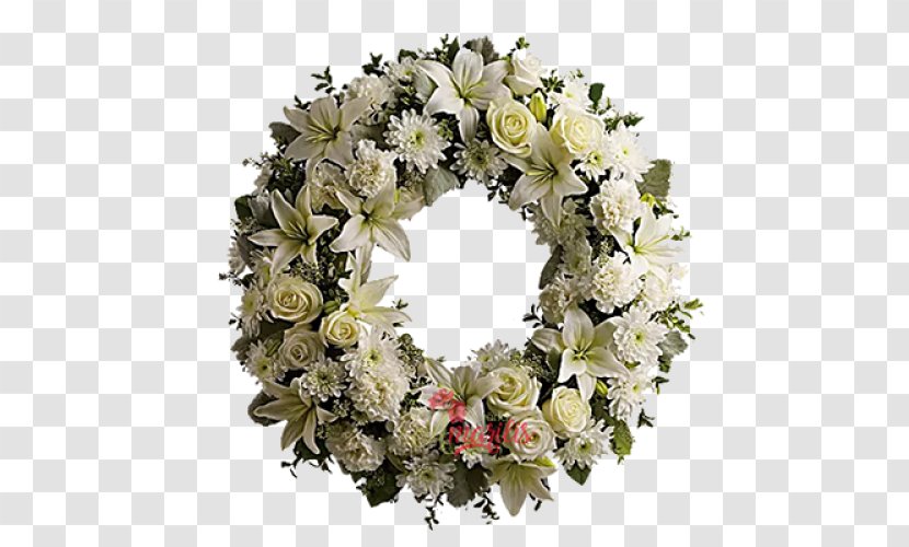 Floristry Wreath Flower Delivery Funeral Transparent PNG