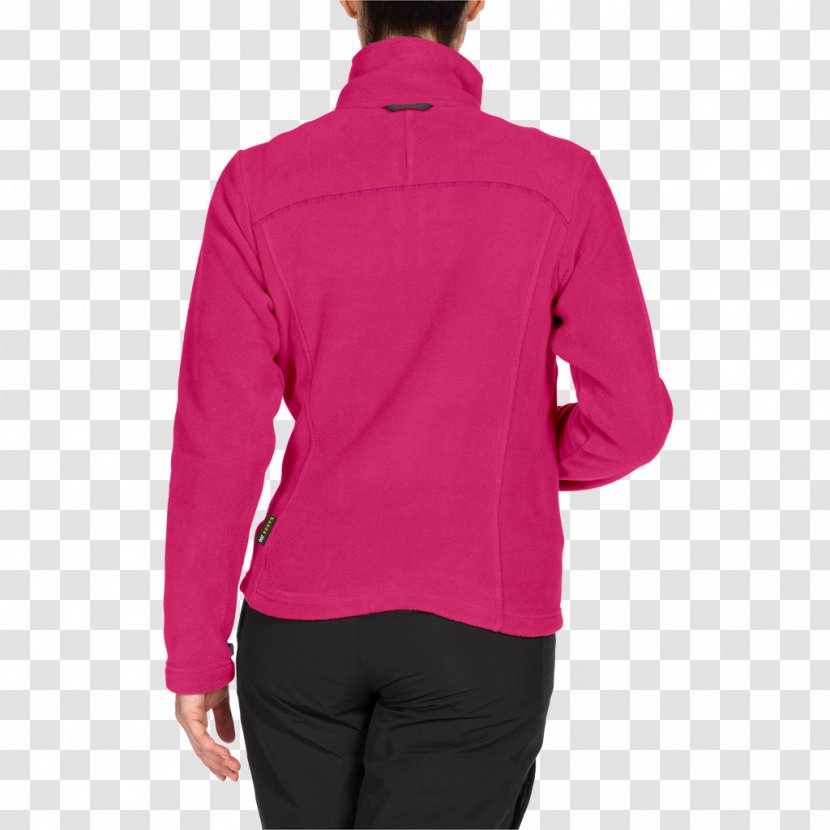 T-shirt Jacket Sleeve Bluza - Pink Transparent PNG