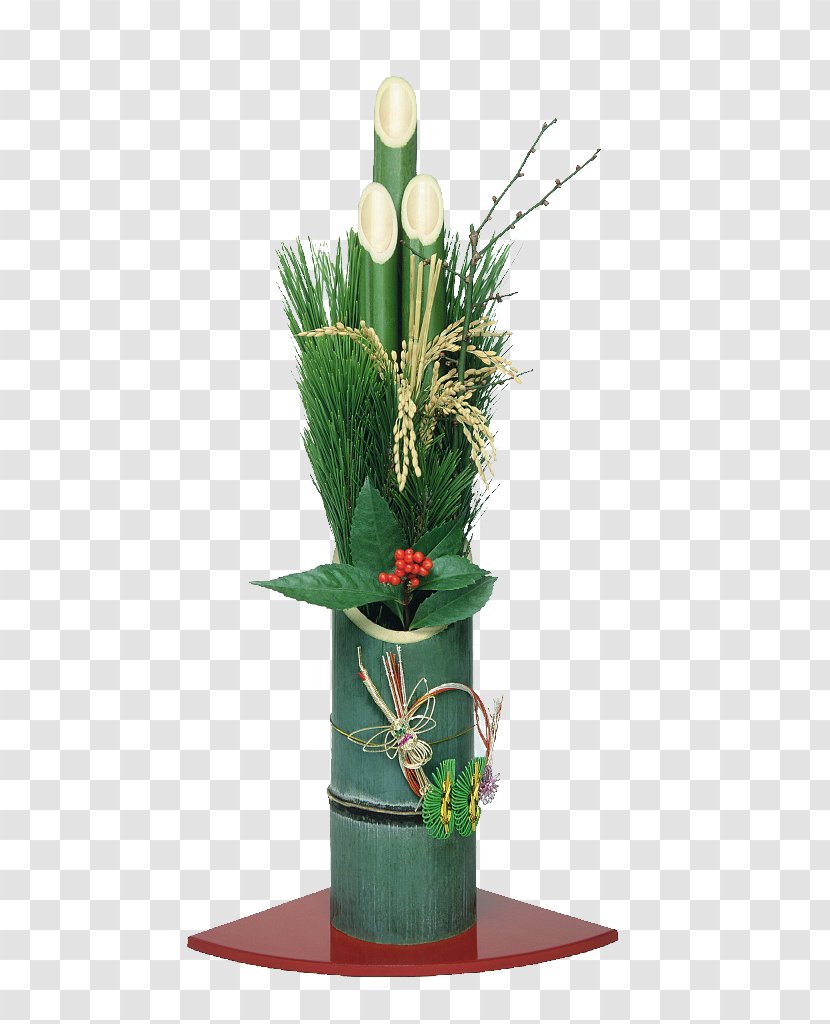 Floral Design Kadomatsu Bamboe Flower Designer - Bamboo - Decoration,Flower Arrangement Transparent PNG