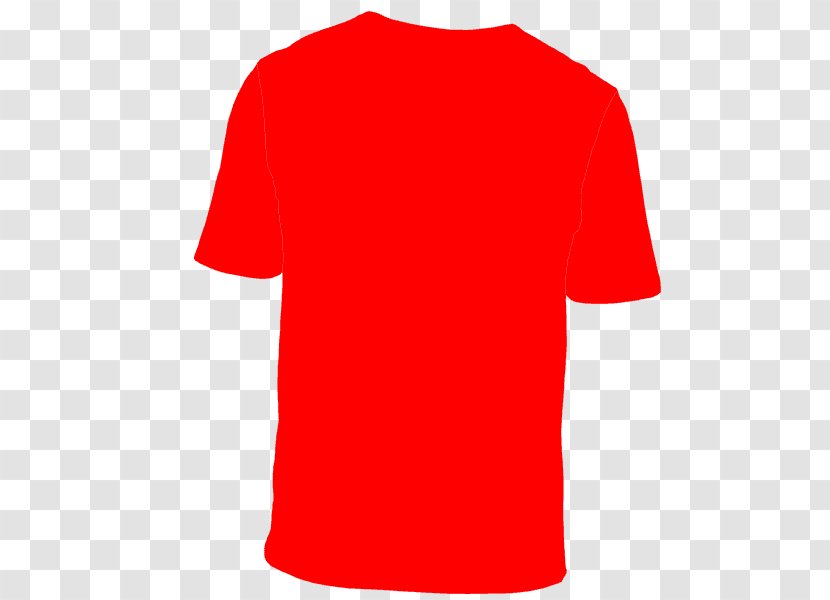 T-shirt Shoulder Sleeve Outerwear - Red Transparent PNG