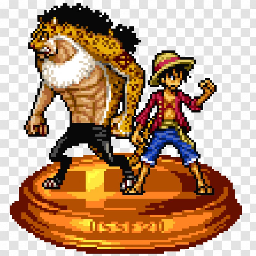 Monkey D. Luffy Super Smash Flash 2 Rob Lucci Image - Recreation - One Piece Transparent PNG