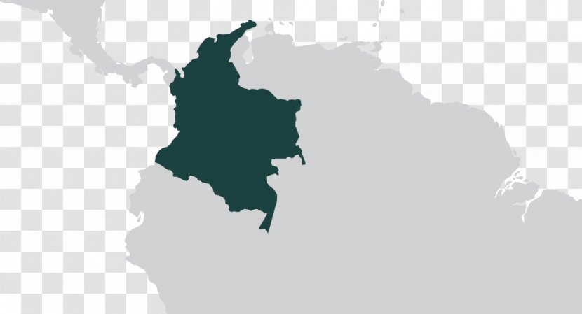 Colombia World Map - Wikimedia Commons Transparent PNG