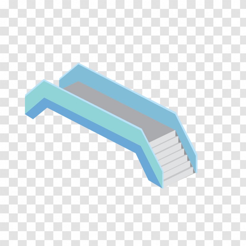 Euclidean Vector Ladder - Blue Transparent PNG