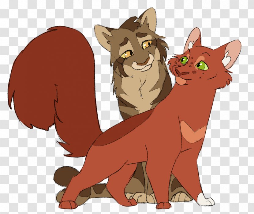 Whiskers Cat Warriors Squirrelflight Leafpool - Thunderclan Transparent PNG