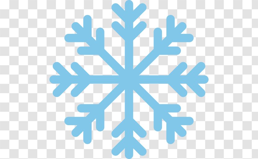 Snowflake Shape Symbol - Winter Transparent PNG