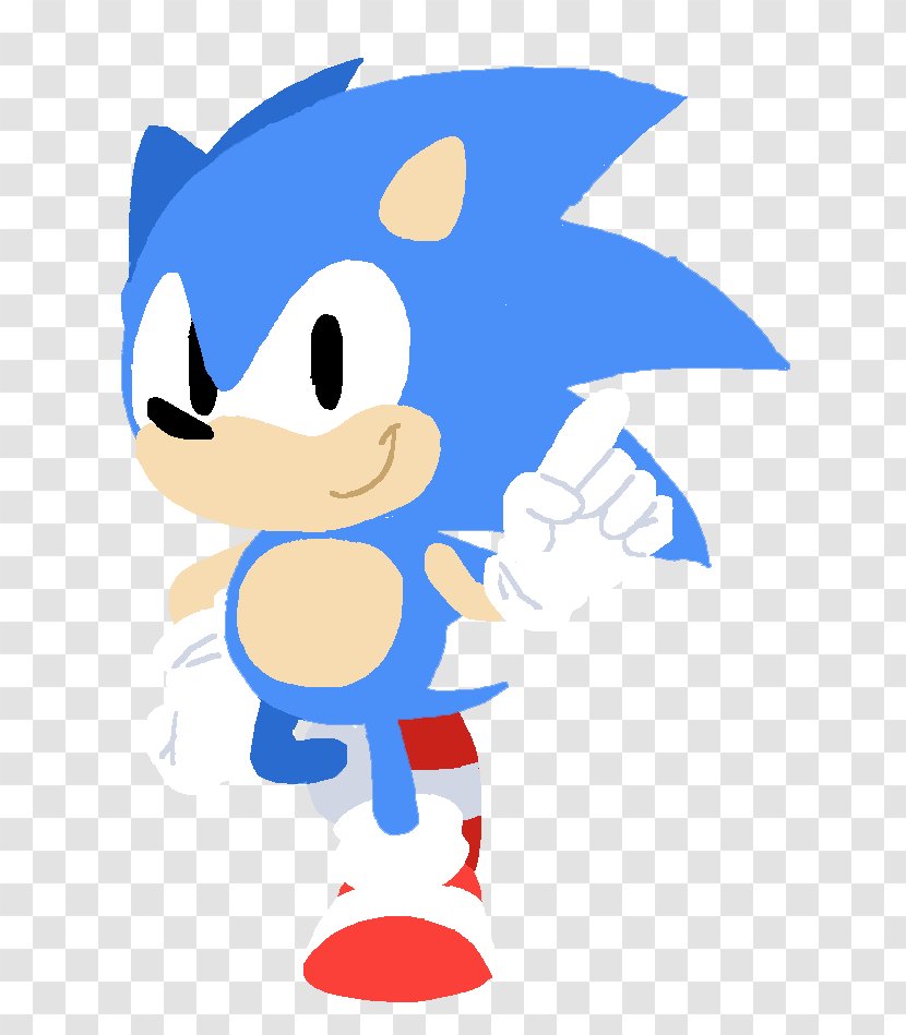 Clip Art Illustration Product Cartoon Line - Microsoft Azure - Sonic The Hedgehog Classic Transparent PNG