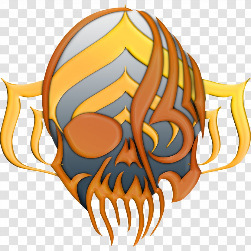 Warframe Skull Organism Clip Art - Goddess Alliance Transparent PNG