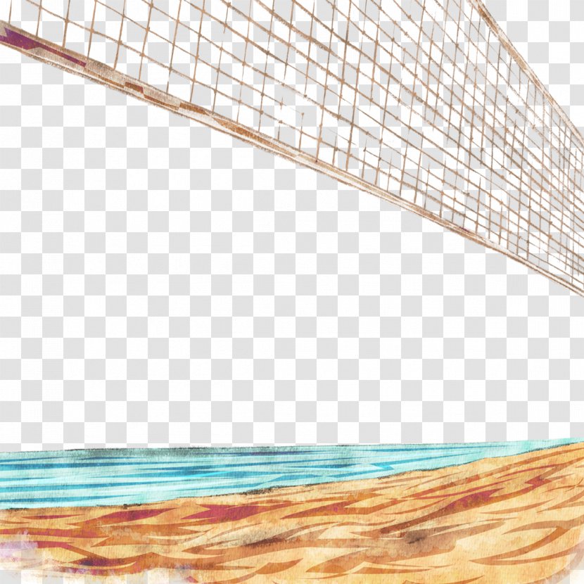 Beach Volleyball Net Transparent PNG
