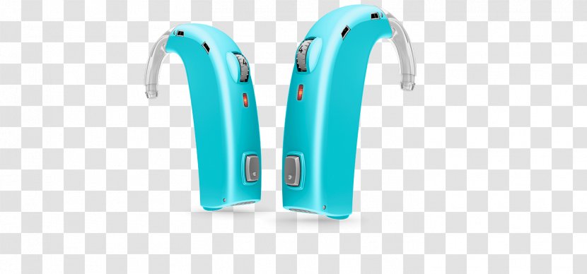 Hearing Aid Oticon Audiology - Electric Blue - Loss Transparent PNG