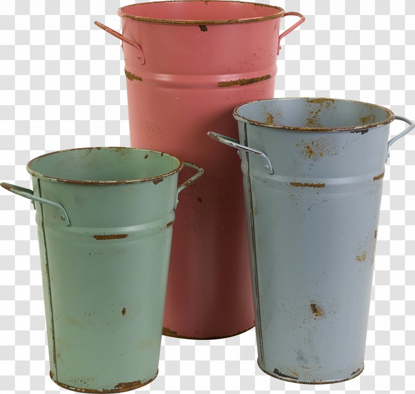 Bucket Lid Plastic Tableware Clip Art - Iron Vase Transparent PNG