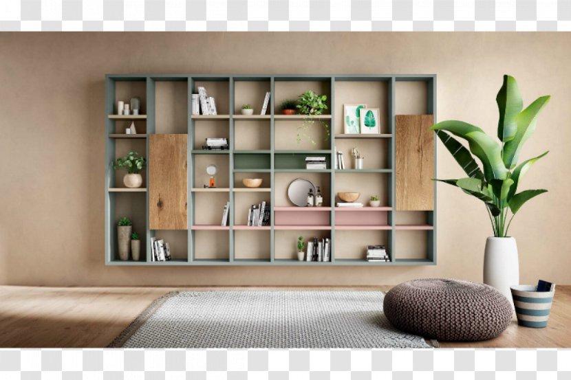 Lago (azienda) Bookcase Furniture Lake House - Parede - Shelves Transparent PNG