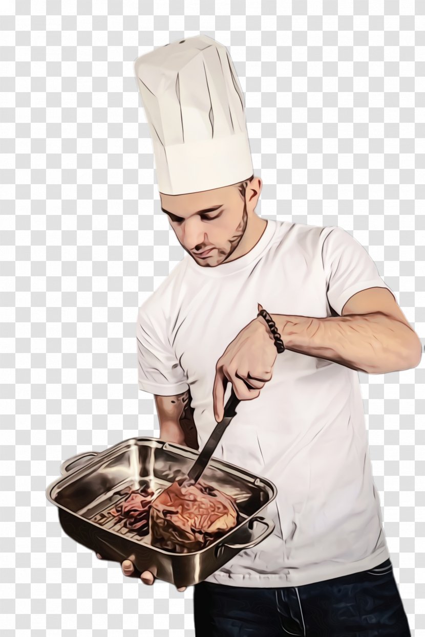 Person Cartoon - Meat Cutter - Kitchen Appliance Accessory Contact Grill Transparent PNG
