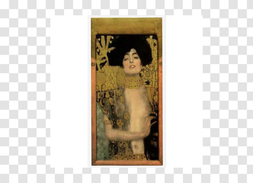 Judith And The Head Of Holofernes Book Portrait Adele Bloch-Bauer I Kiss - Picture Frame - Painting Transparent PNG