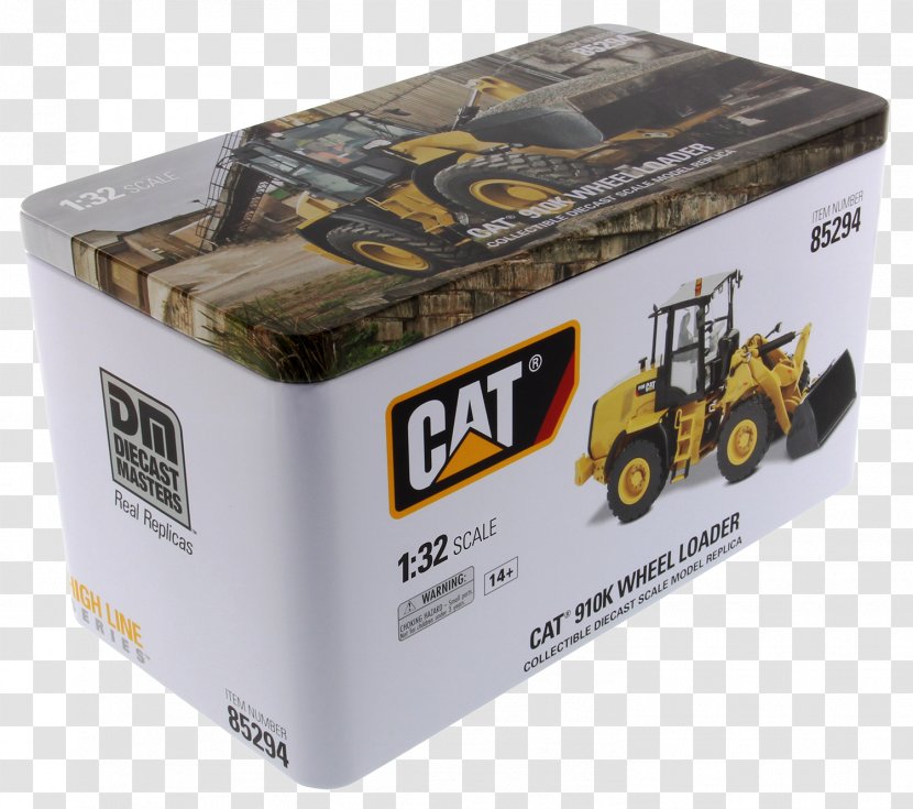 Caterpillar Inc. Die-cast Toy D8 Continuous Track 1:50 Scale - Tractor Transparent PNG