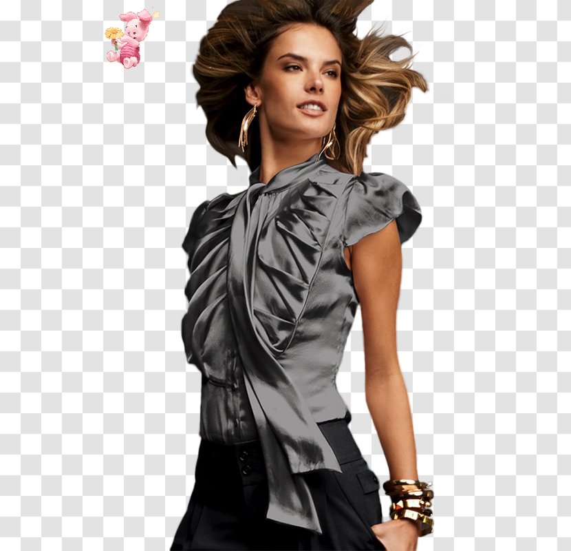 Blouse Fashion Model Cocktail Dress Satin - Heart Transparent PNG