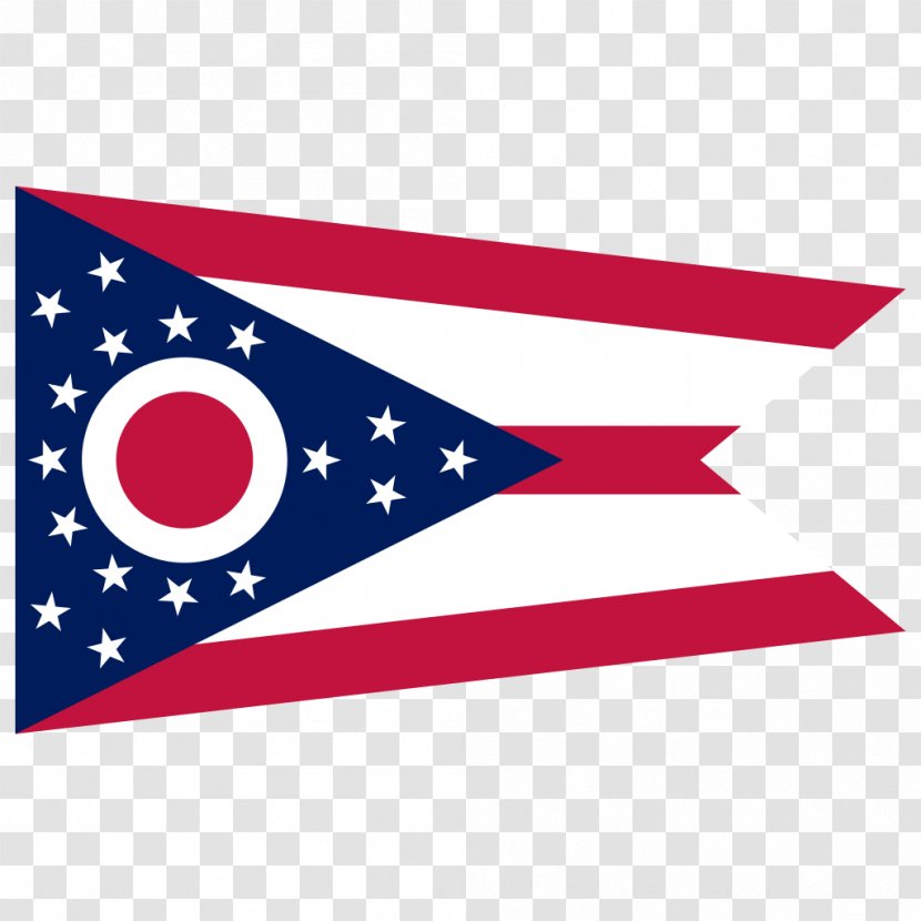 Flag Of Ohio Swallowtail The United States - America Transparent PNG