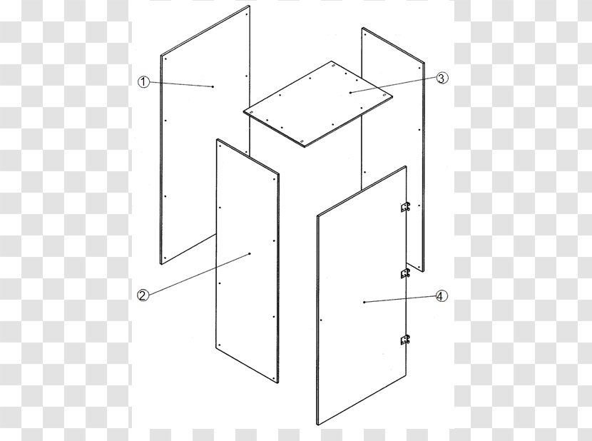 Drawing Point Diagram Angle - Hardware Accessory Transparent PNG
