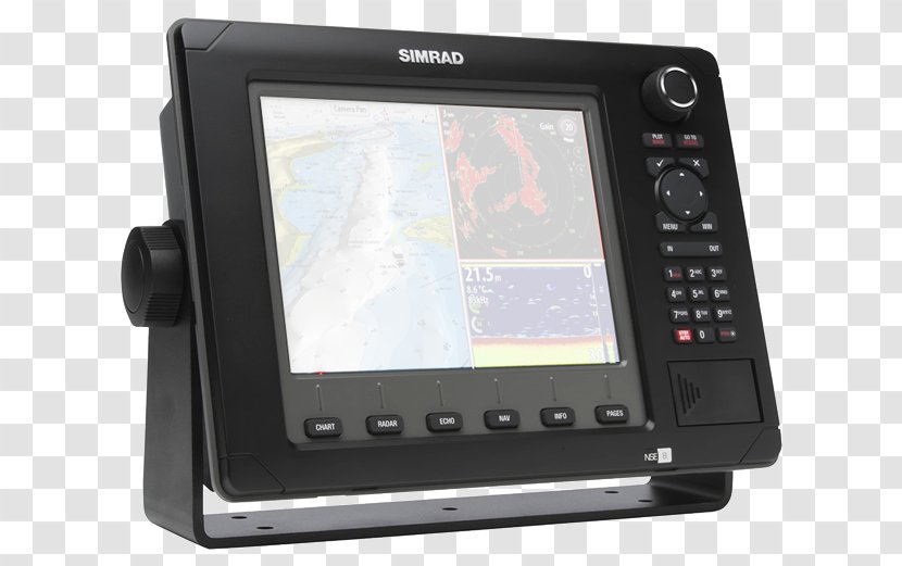 Display Device Simrad Yachting Chartplotter Multi-function Marine Electronics - Plotter Transparent PNG