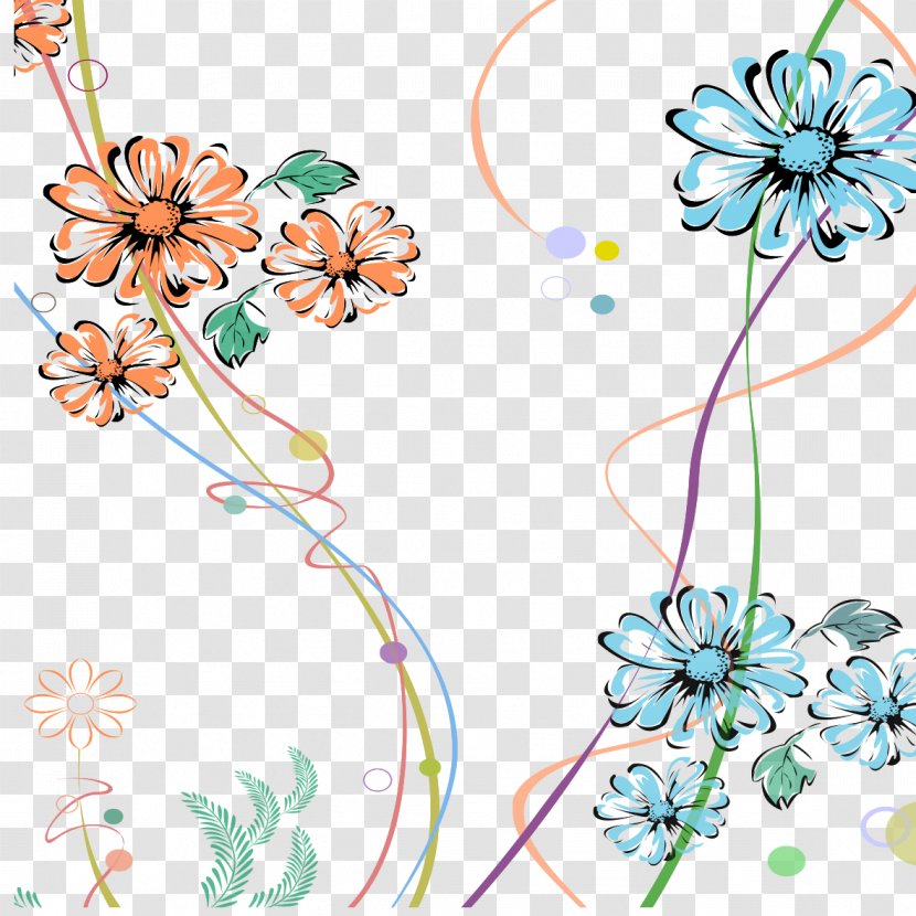 Floral Design Abstraction Clip Art - Chrysanthemum - Abstract Transparent PNG