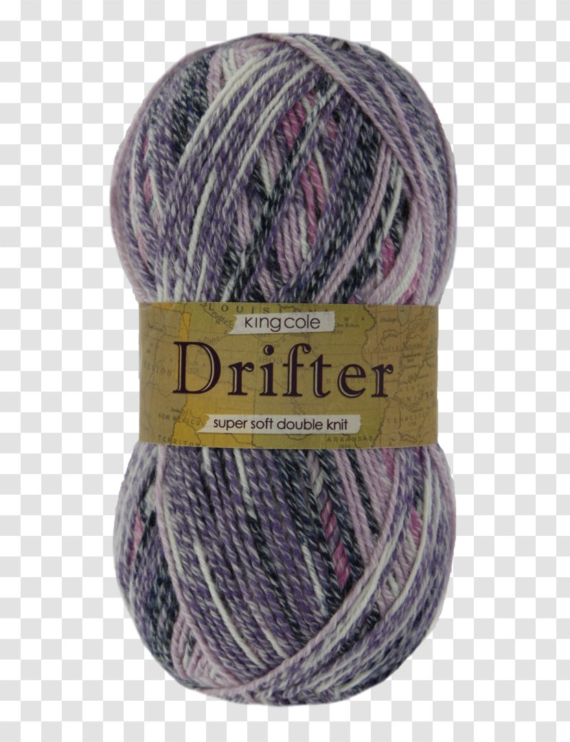 Yarn Double Knitting Thread Twine - Purple - Ball Transparent PNG