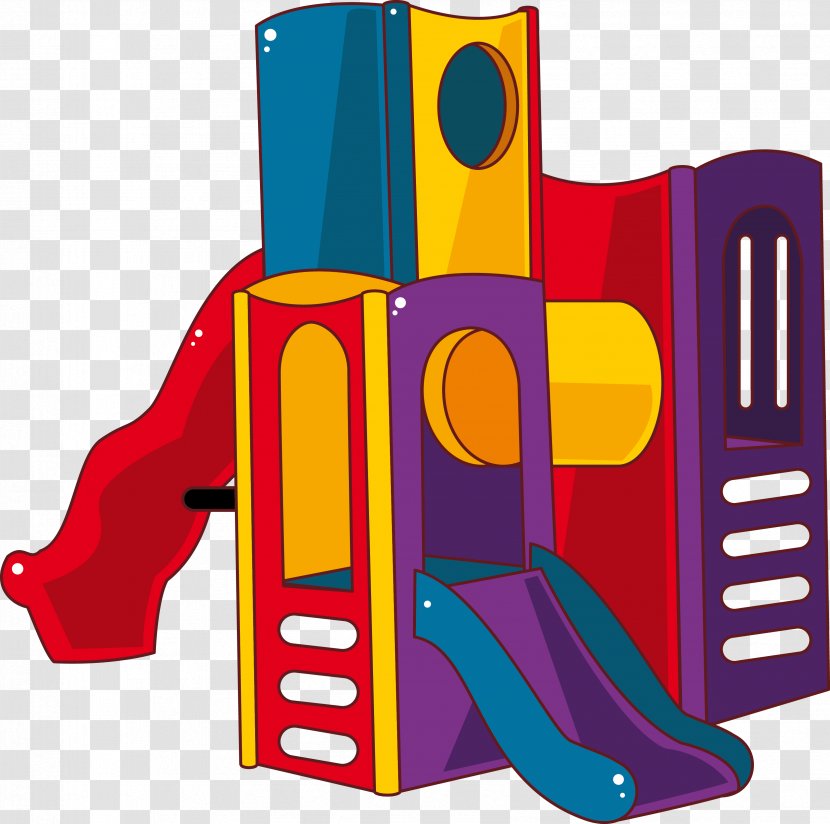 Playground Slide Toy Clip Art - Outdoor Play Equipment Transparent PNG
