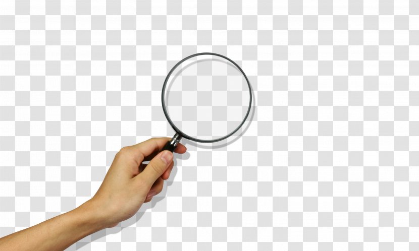 Magnifying Glass Hand Human Body - Holding A Transparent PNG